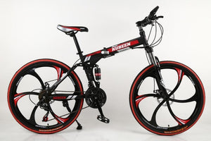 KUBEEN mountain bike 26-inch steel 21-speed