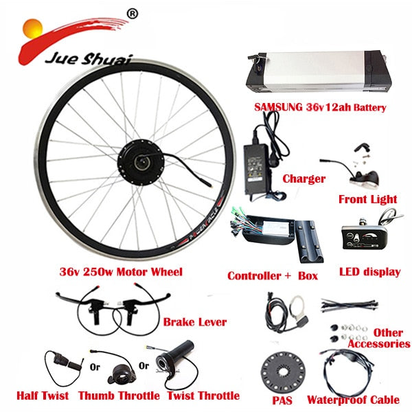 20" 24" 26" 700C(28") Electric Bike Kit