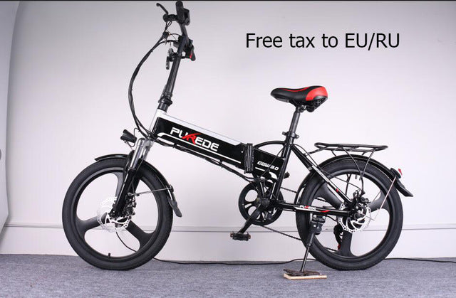 20inch Electric bike 48V12.5A Lithium Battery Aluminum Alloy Folding