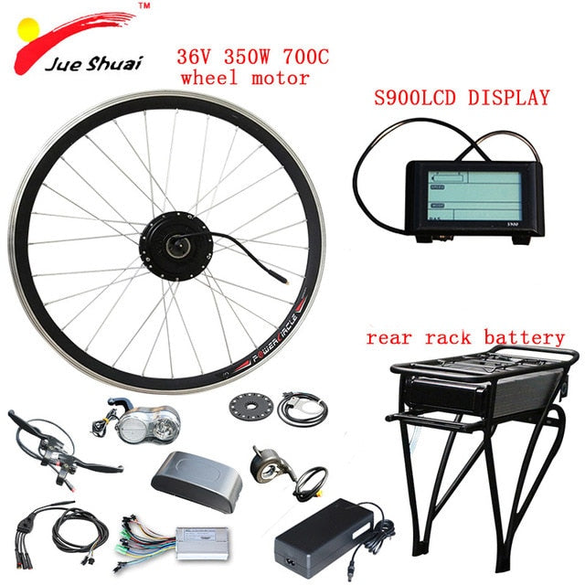 36V 250W 350W 500W Electric Bike Bicycle Kit