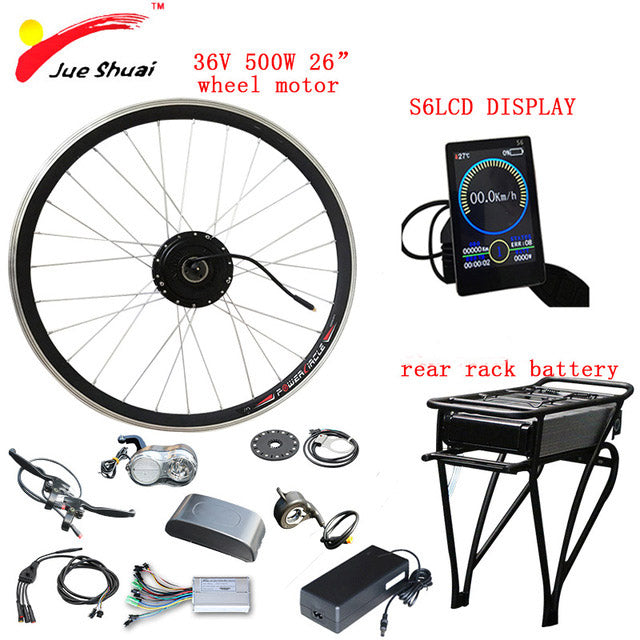 36V 250W 350W 500W Electric Bike Bicycle Kit