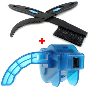 Bicycle Chain Cleaner Scrubber Brushes Bike Wash Tool