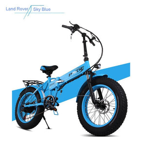 Electric bike 48V12A Electric 20" 4.0 Fat Tire ebike Aluminum Folding 350W